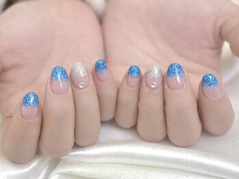 ベルフィオーレ 拝島店(bel fiore)/ラメグラデーション