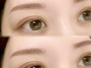 《まつげパーマ/マツエク/アイブロウ》fika の写真/眉カラー×カット×眉抜き×メイクで理想の垢抜け顔へ!初めての方も丁寧なカウンセリングで安心◎