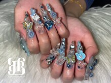 ネイルサロンレイアス(RAYAS)/ロングスカルプゴテゴテネイル♪