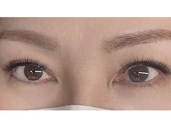 プライベートサロン ハルハル(HaruHaru)の写真/大人女性のための、自まつ毛改善、似合わせデザイン。