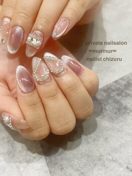 プライベート ネイルサロン マーマ(murmur)/ハートネイル