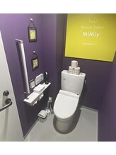 ミミーモリオカ(MiMiy MORIOKA)/お手洗い