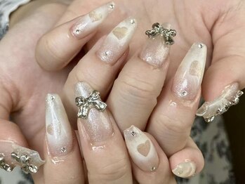 ウサギネイル 新大久保店(usagi nail)/リボンネイル