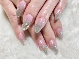 ラメグラデーション