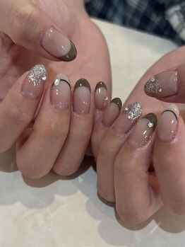 オーシャンネイル 四日市店(Ocean Nail)/French×gradation