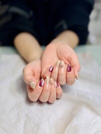 フラワーネイル