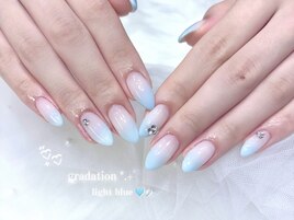 水色グラデーション