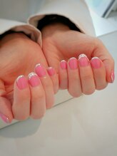 スウィートカラーズ/ラメフレンチ【初回オフ込5980】