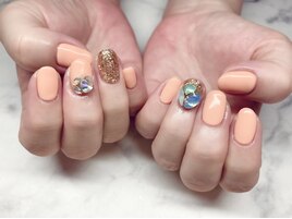 ビジューネイル♪