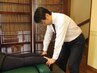 【脚の付け根・膝・足裏でお悩みの方へ】根本改善整体　所要時間約50分¥6600