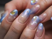 ミーナネイル(miinanail)/爽やかグラデーションネイル