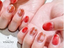 ワールド ビューティ ヴィヴァルト 宝塚店(WORLD BEAUTY VIVALTO)/秋ネイル/チェック柄