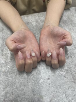イチ 婦中店(Ichi)/薔薇ネイル