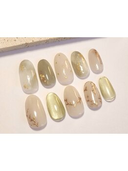 手描きアートが得意なサロン