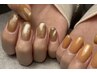 【hand nail】”9月限定”　秋色マグネットネイル♪　￥7700→￥5500　