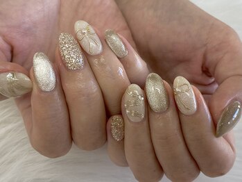 ディーネイル 池袋(D-nail)/【山崎】冬デザコン13番