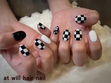 アット ウィル ヘアー ネイル(at will hair nail)/メンズネイル　お持ち込みアート