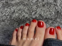 ムメイ(mumei)/gloss / red