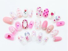 ネイルコレクション ピンク(Nail Collection Pink)/ジェル定額￥8990☆ホログラム