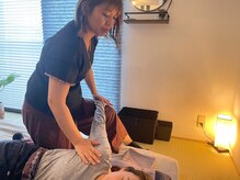 るあむの雰囲気（ゆっくりと関節の可動域を広げるストレッチ）