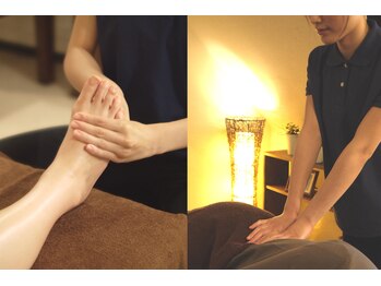 ブレス Breath リラクゼーションサロン/ボディケアとフットケアの組合せ