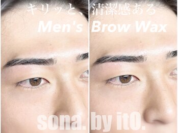 ソナ バイ イト(sona by itO.)/men's眉毛Wax