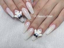 ユーユービューティネイル 上野御徒町店(UU Beauty&Nail)/チップ長さだしワンカラー