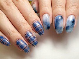 チェックネイル