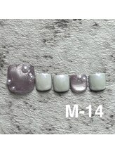 はあとねいる 町田店/Design No.M-14 フットネイル