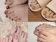 テイミイネイル(Timi Nail)の写真/【ハンド+フットクーポン有★】大人気！足元までお洒落に♪フットネイルの施術はぜひ当店にお任せ下さい◎