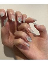 ローラネイル(Roller nail)/ジェルミラーコース¥7000