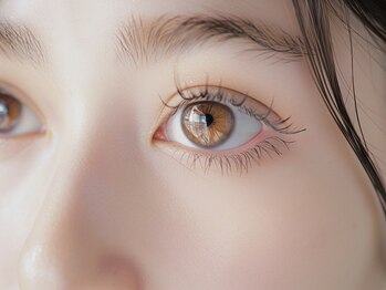 眉毛とまつげパーマとマツエクの研究所 名駅店の写真/＼垢抜けFace／【美眉スタイリング＋まつげパーマ(パリジェンヌ)】目元の黄金比を引き出して可愛く！