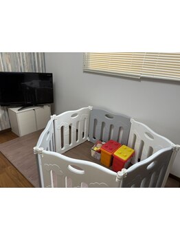 お子様同伴OKのサロン