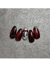 ネイル スタジオ アルマ(NAIL STUDIO ALMA)/冬季限定デザイン ￥8,500-