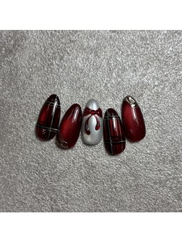 ネイル スタジオ アルマ(NAIL STUDIO ALMA)/冬季限定デザイン ¥8,500-