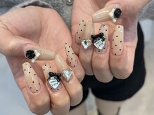 リンミウ(RiN.miu)/ドットガーリーネイル　　Momo