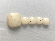 ペルルネイル(perle nail)/フットデザイン　ドット