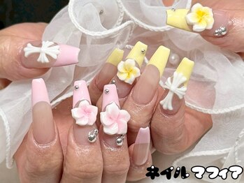 ネイルマフィア 原宿(NAIL MAFIA)の写真/【可愛いカラーとパーツmixでこだわり派1ランクup】最新種類など豊富にご用意◎欲しいパーツが見つかるお店