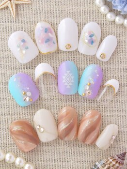 アフロディーテ(Aphrodite)/春夏ネイル☆