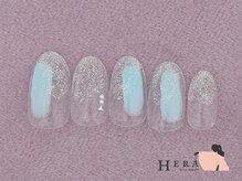 ヘラー 渋谷(HERA)/ニュアンス　塗りかけ　ラメ
