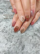 プライベート ネイルサロン マーマ(murmur)/レオパードネイル