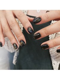 吸い込まれそうなnail