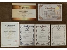 エメ 心斎橋(Aimer)/ディプロマ（認定証）