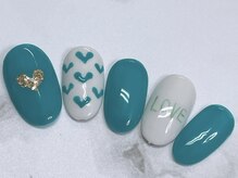 モモ(MOMO)/ハートネイル