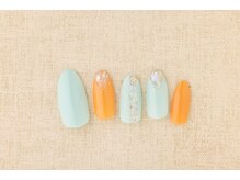 ヴァンネイル みなとみらい馬車道(VINGT NAIL)/*シャーベットカラーネイル*