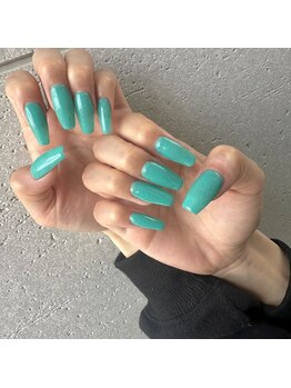 ハンド長さ出しフラッシュネイル