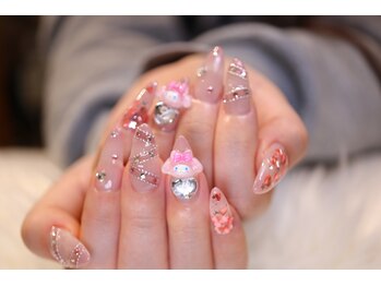 ネイル シャンブル(nail CHAMBRE)/お持ち込みデザイン￥8150