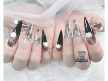 ゴテかわ(GOTE KAWA)/レースネイル　長さだし