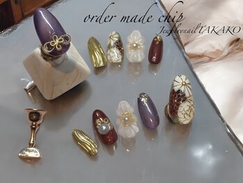 ジュエリーネイル タカコ(Jewelry nail TAKAKO)の写真/学生.u24.その他つけ放題メニューあり☆成人式・前撮りオーダーチップ受付中！
