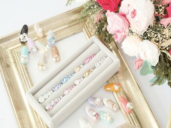 健康美爪 ネイルアンドアイラッシュ/サンプルたくさんあります!!